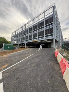 Car park south elevation